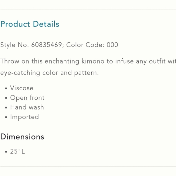 Anthropologie Clea Kimono - Picture 5 of 9